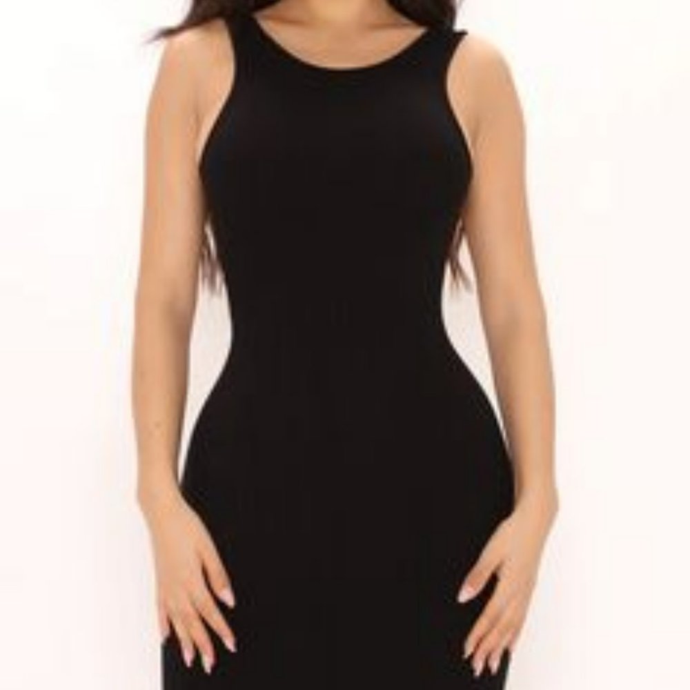 Fashion Nova Lana Low Back Snatched Dress